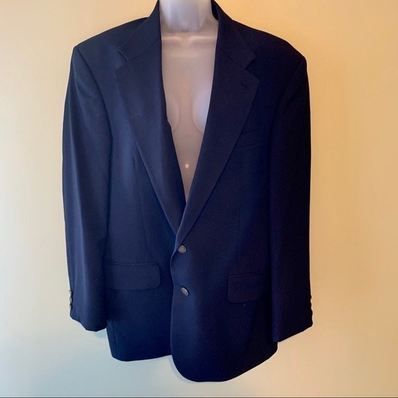 Oscar de la Renta 100% Wool Suit Jacket, Size 42R - Picture 1 of 6